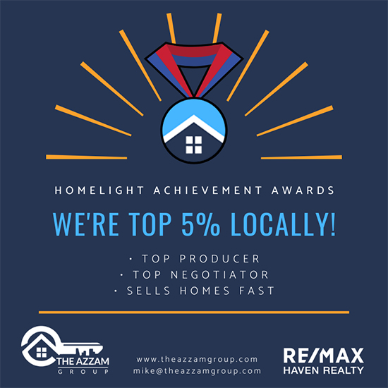 Homelight Achievement Awards | Michael Azzam | Cleveland Real Estate Agent | The Azzam Group at RE/MAX Haven Realty