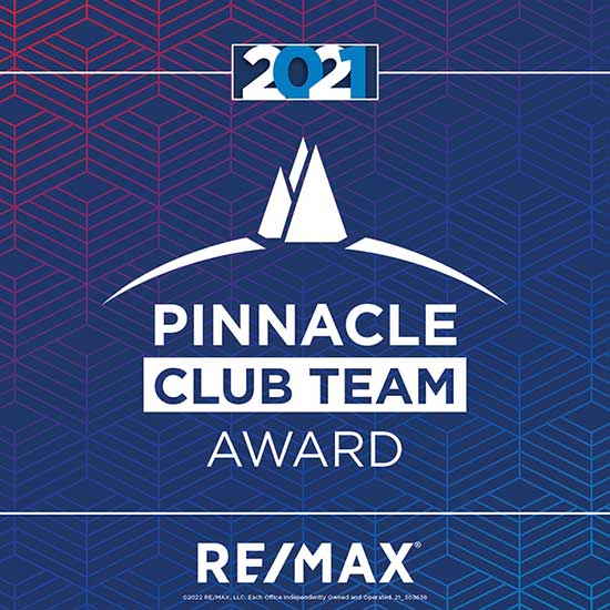 RE/MAX Pinnacle Club Team Award 2021 | Michael Azzam | The Azzam Group | Cleveland Realtor